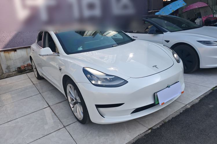 Used Tesla Model 3 2021 Revised Performance Version with All-Wheel Drive 3D1 Front Right 45 Deg