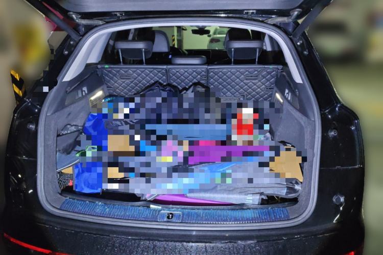 Used Audi Q5L 2018 40 TFSI Prestige Fashion Edition China VI Trunk