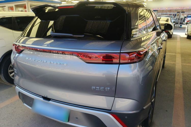 Used BYD Frigate 07 2024 HONOR Edition DM-i 100KM Luxury Model Rear Right 45 Deg