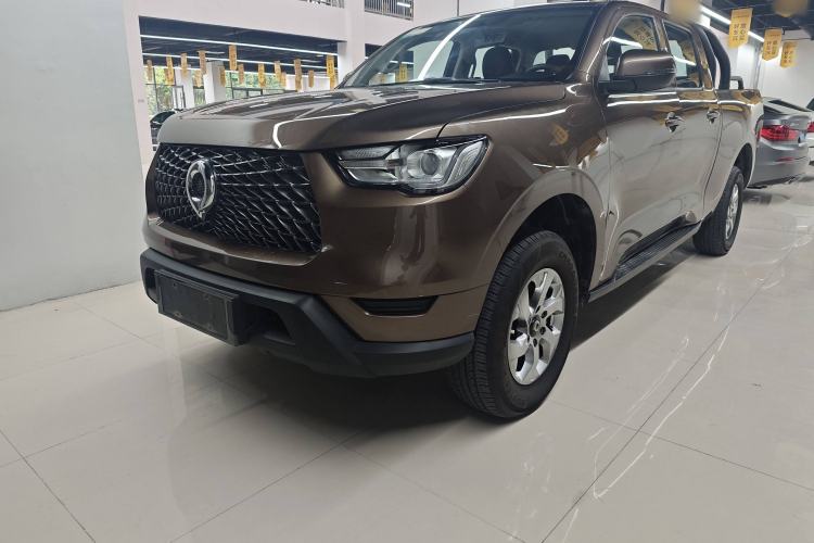 Used Great Wall Poer 2021 2.0T Commercial Version Manual Diesel Two-Wheel Drive Elite Long-Box GW4D20M