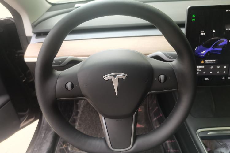 Used Tesla Model 3 2021 Standard Range Rear-Wheel Drive Upgraded Version 3D6 Steering Wheel