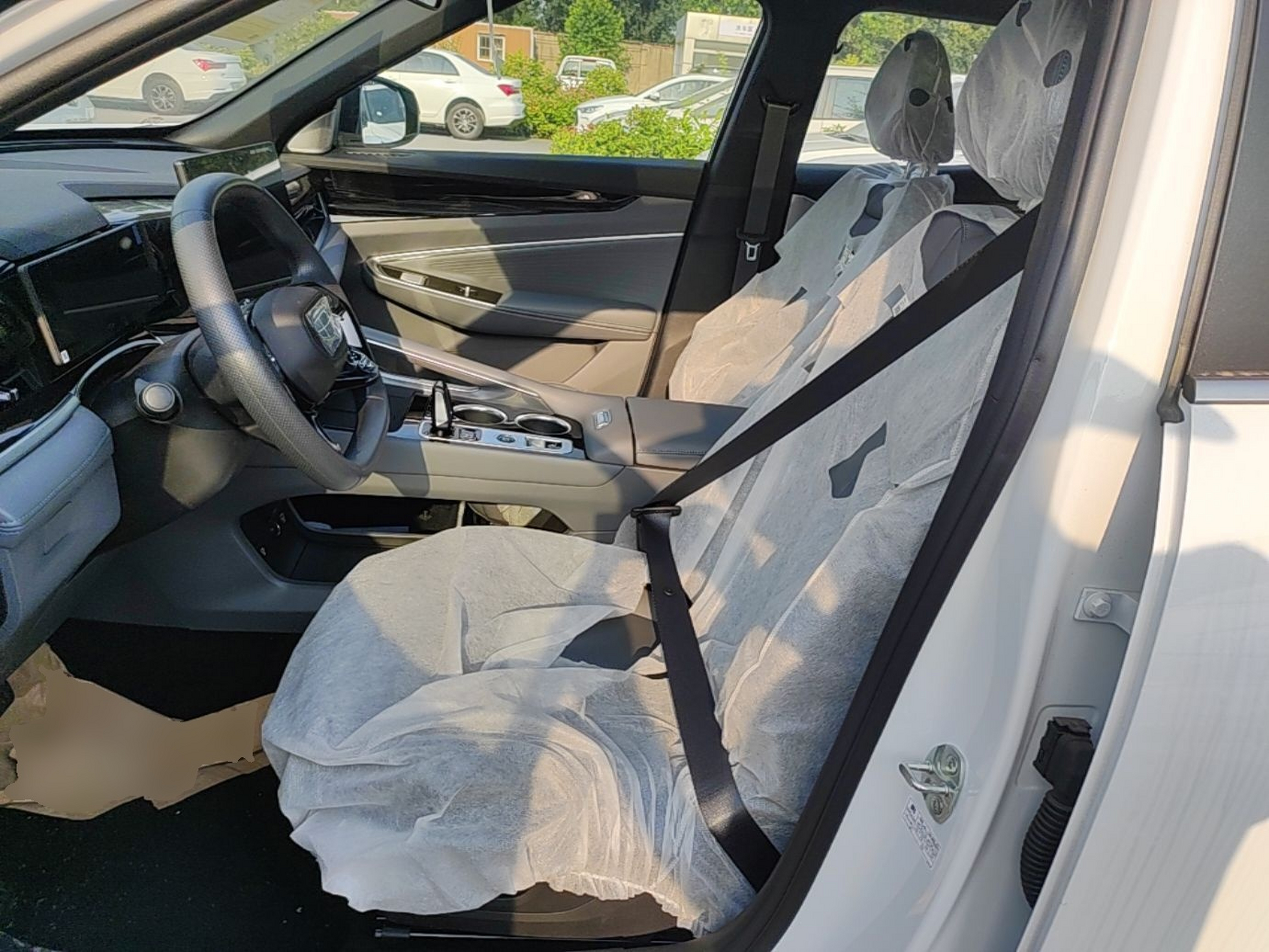 Avant de la voiture
