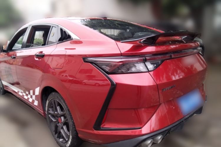 Used Dongfeng Aeolus Yixuan 2021 230T Automatic Chasing Shadow Edition Rear Left 45 Deg