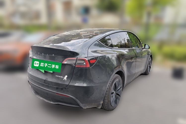 Used Tesla Model Y 2023 Long-Range All-Wheel-Drive Version Rear Right 45 Deg