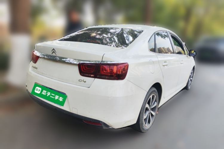 Used Citroen C4 Sega 2018 1.6L Manual Luxury Model Rear Right 45 Deg