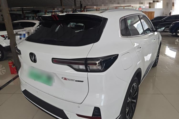 Used CHANGAN CS55PLUS PHEV 2025 Smart New Blue Whale 125km Battleship Edition Rear Right 45 Deg