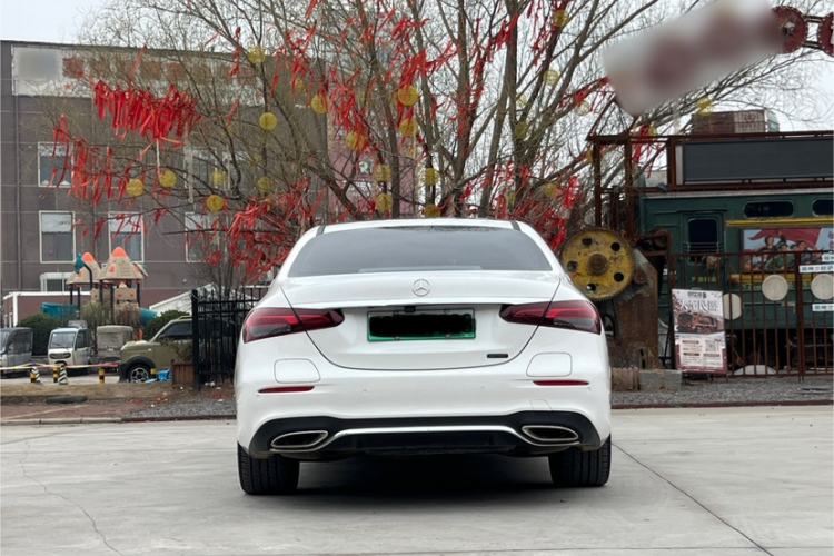 Used Mercedes-Benz E-Class New Energy 2021 E 350 e L Plug-in Hybrid Sports Sedan