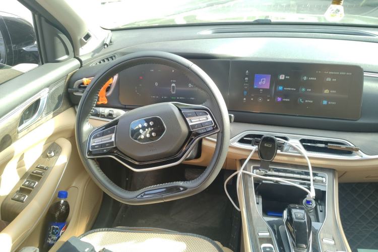 Used Landian E5 2024 Honor Edition 100KM Premium Model 7 Seats Steering Wheel