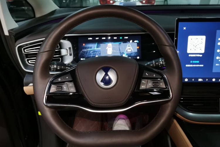 Used Denza D9 2024 DM-i 980 Four-Wheel Drive Prestige Model Steering Wheel