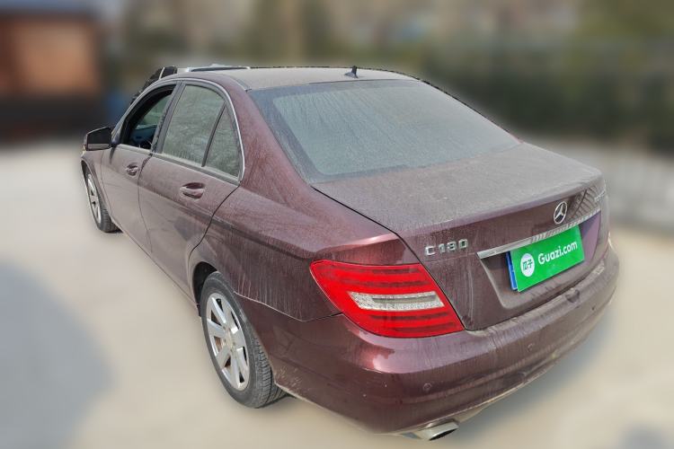 Used Mercedes-Benz C-Class 2010 C 180K Classic model Rear Left 45 Deg