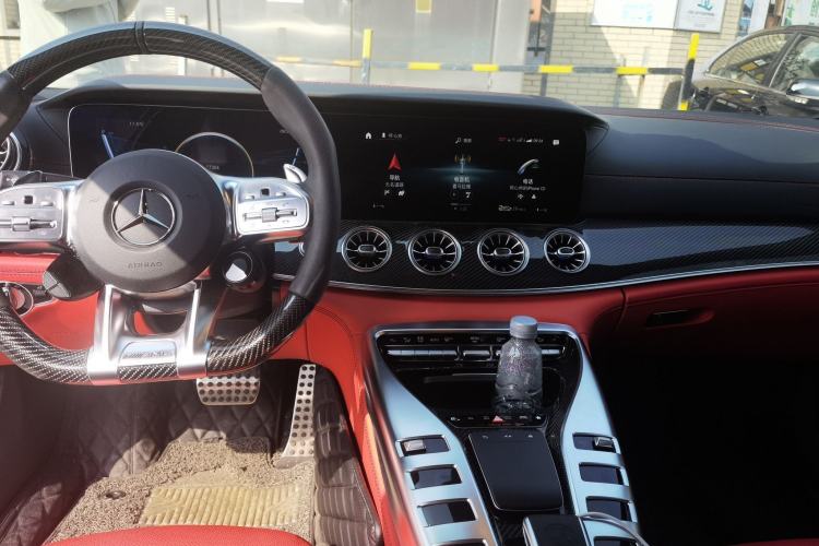Used Mercedes-Benz AMG GT 2019 AMG GT 50 four-door sports car Center Console