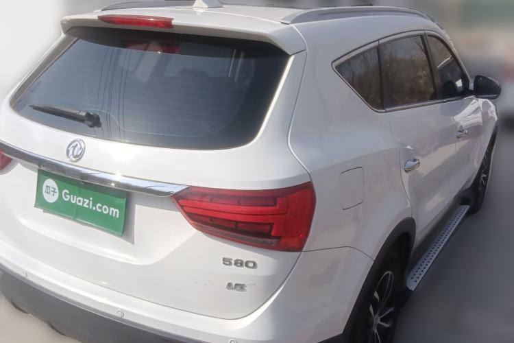 Used Dongfeng Fengon 580 2017 1.5T CVT Smart Style Model Rear Right 45 Deg