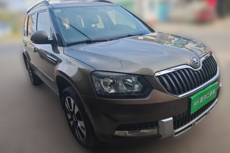 Used Skoda Yeti 2014 1.8TSI DSG All-Wheel Drive Edition Front Right 45 Deg