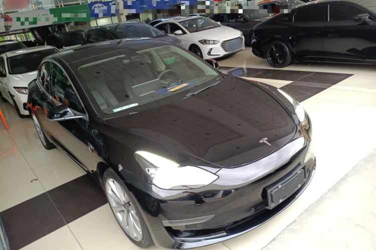 Used Tesla Model 3 2020 Refreshed Version Long-Range Rear-Wheel Drive Front Right 45 Deg