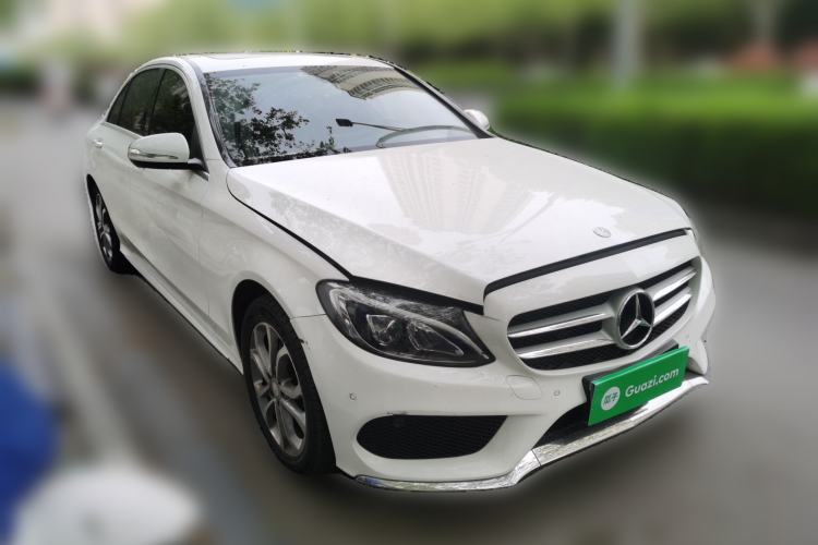 Used Mercedes-Benz C-Class 2016 C 180 L Sport Edition Front Right 45 Deg