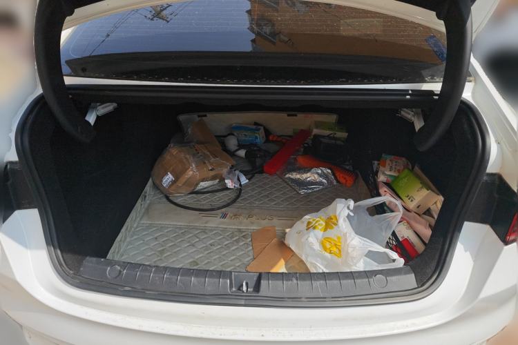 Used BYD Qin PLUS 2024 HONOR Edition DM-i 55KM Leading Model Trunk