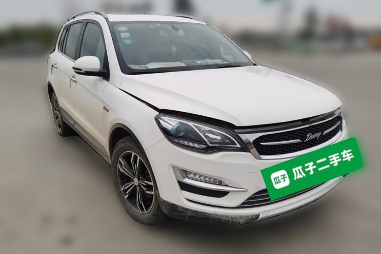 Used Zotye Domy X5 2017 Classic Edition 1.5T Manual Luxury Model
