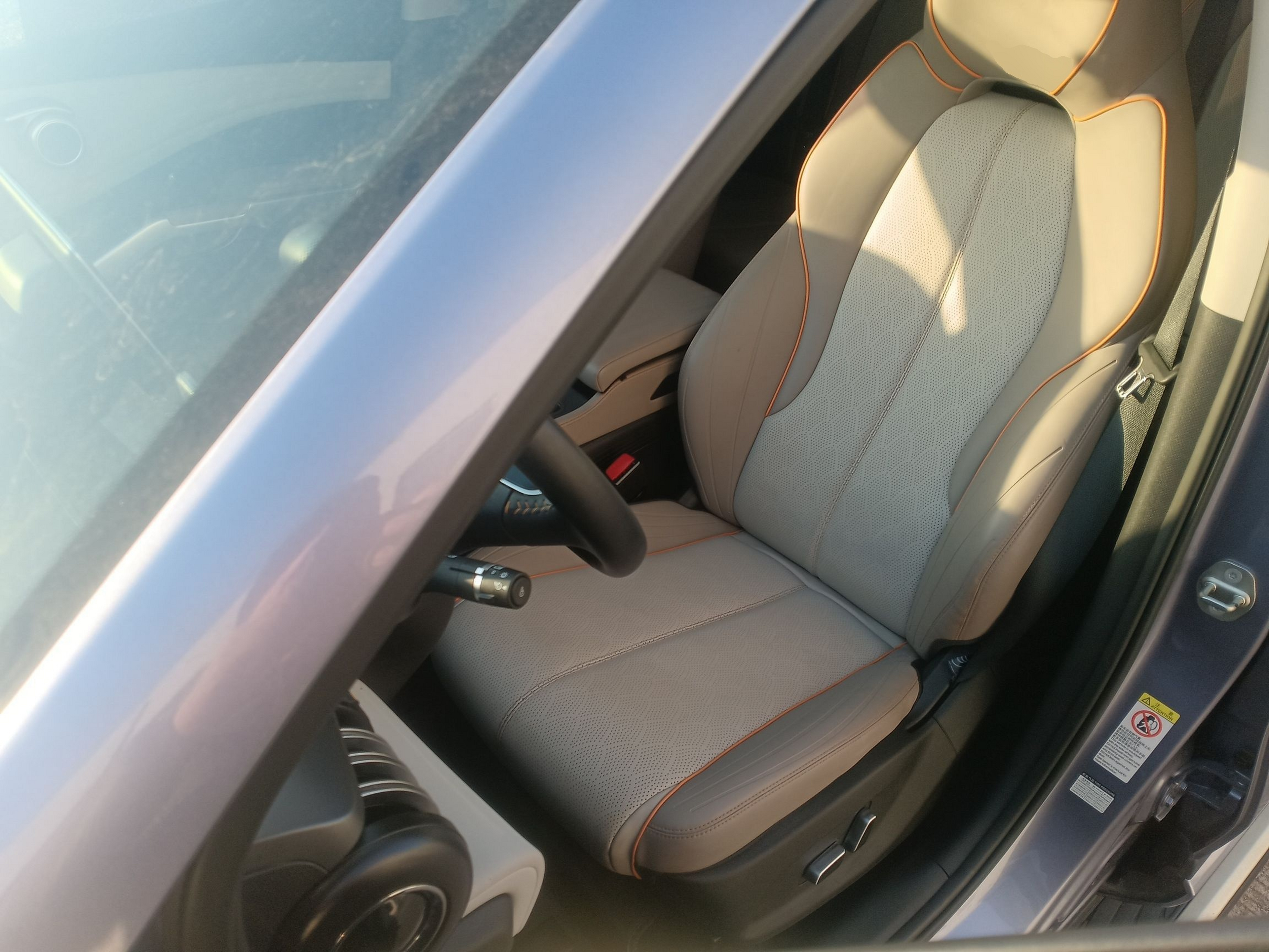Avant de la voiture