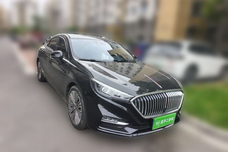 Used Hongqi H5 2022 Classic Model Facelift 1.8T Automatic Smart Connect Flagship Edition Front Right 45 Deg