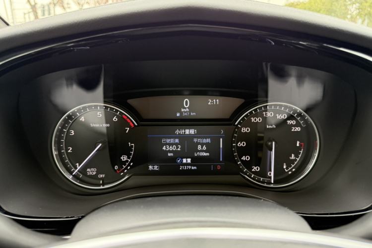 Used Cadillac XT5 2023 2.0T Two-Wheel-Drive Fashion Edition Instrument Cluster