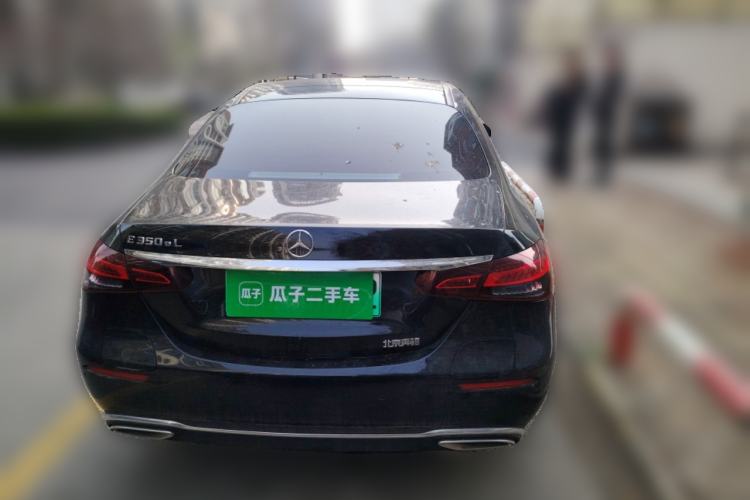 Used Mercedes-Benz E-Class New Energy 2021 E 350 e L Plug-in Hybrid Sedan Rear