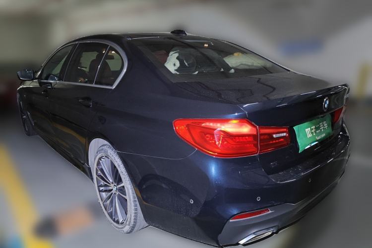 Used BMW 5 Series 2020 530Li Leading Model M Sport Package Rear Left 45 Deg