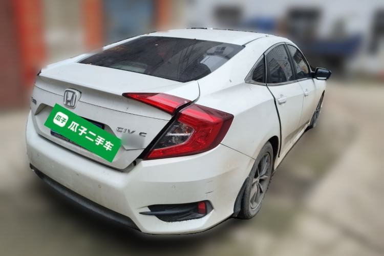 Used Honda Civic 2019 220TURBO CVT Dynamic Edition China VI Rear Right 45 Deg