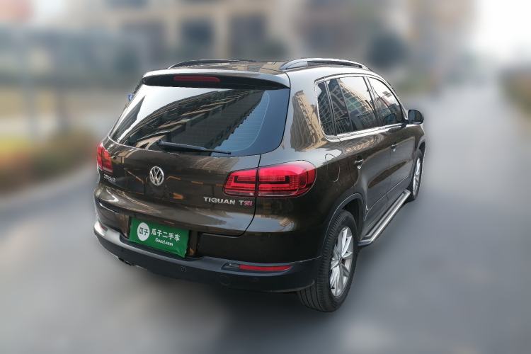 Used Volkswagen Tiguan 2015 1.8TSI Automatic Two-Wheel Drive Comfort Edition Rear Right 45 Deg