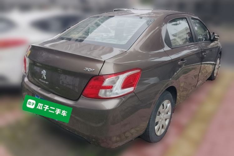 Used Peugeot 301 2014 1.6L Manual Comfort Edition Rear Right 45 Deg