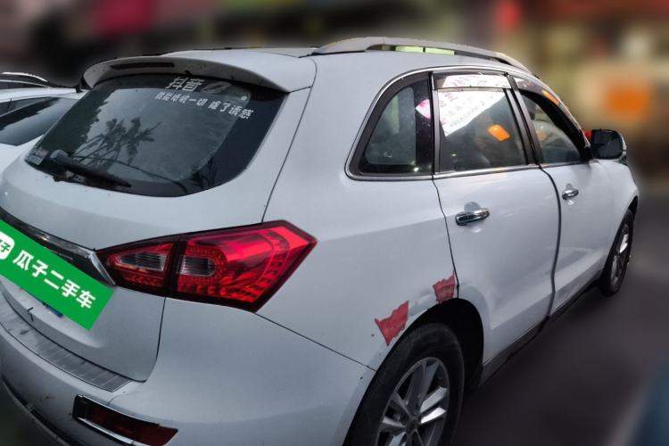 Used Zotye T600 2014 1.5T Manual Luxury Model Rear Right 45 Deg