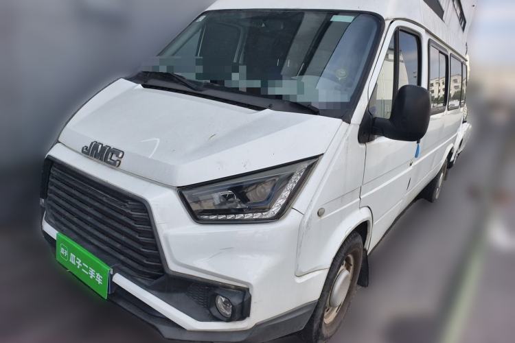 Used JMC Transit 2019 2.8T Commercial Version Long Wheelbase Mid-Roof 6-Seater Rear Single Tire China VI Emission Standard – JX493