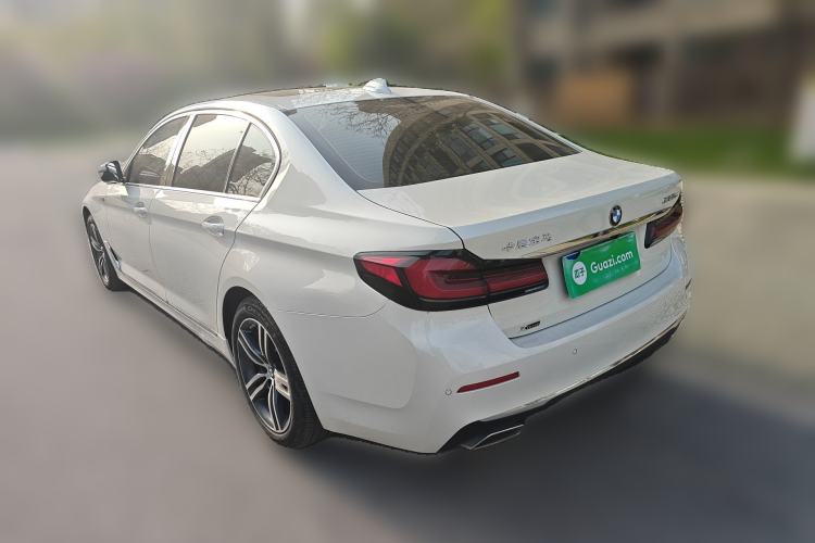 Used BMW 5 Series 2021 530Li xDrive Luxury Package Rear Left 45 Deg