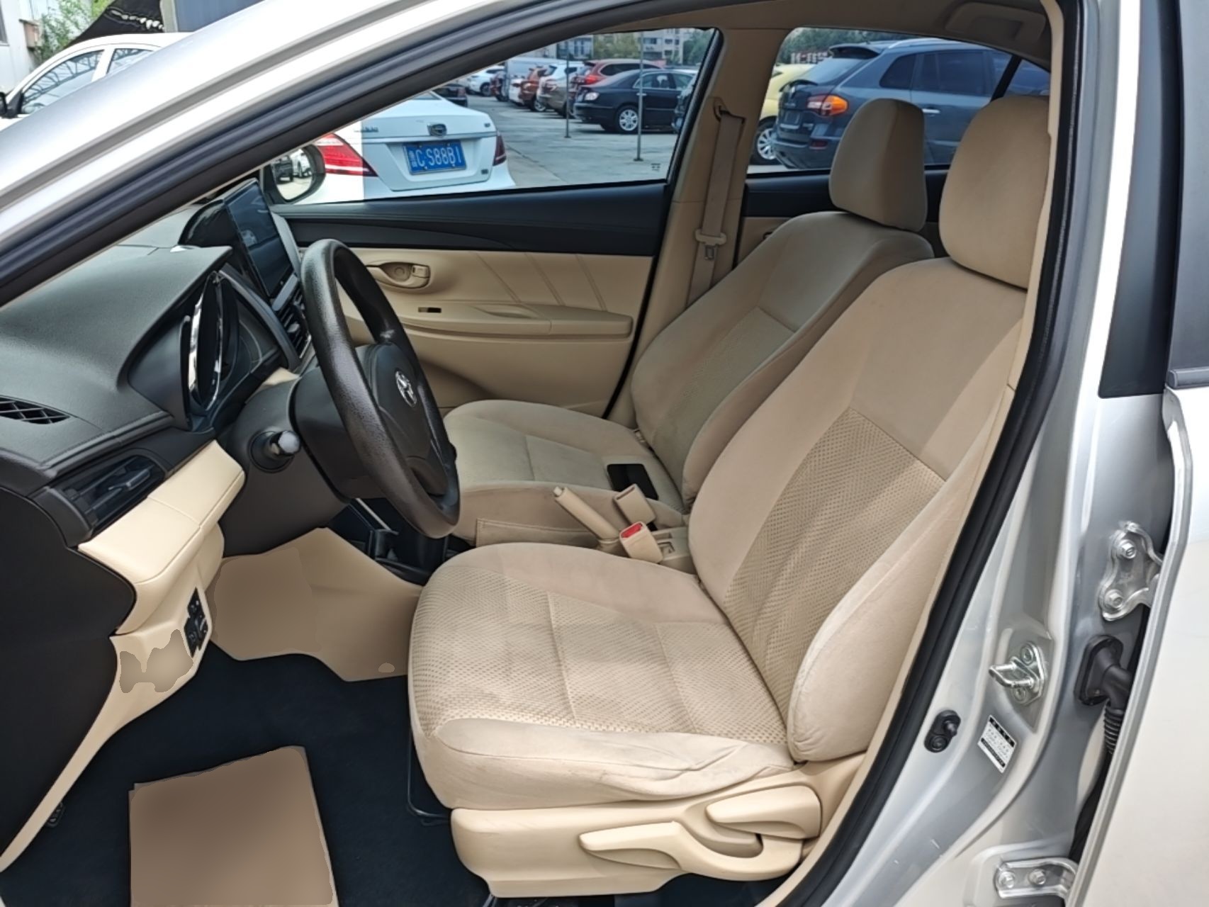 Avant de la voiture