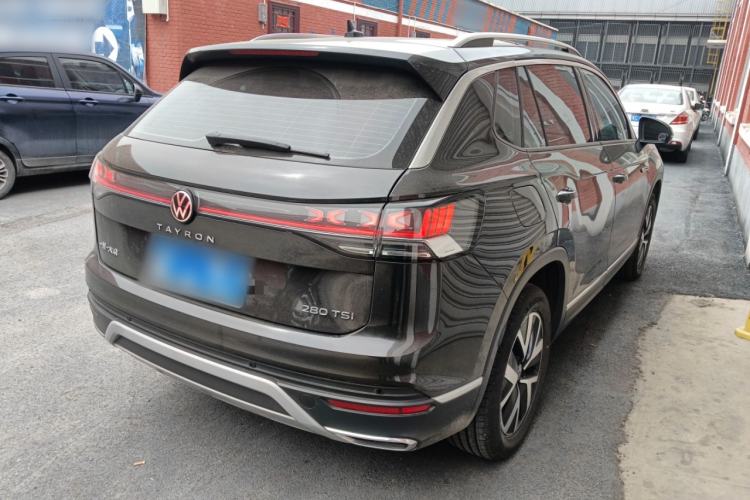 Used Volkswagen Tayron 2023 280TSI Two-Wheel-Drive Luxury Plus Advanced Version Rear Right 45 Deg