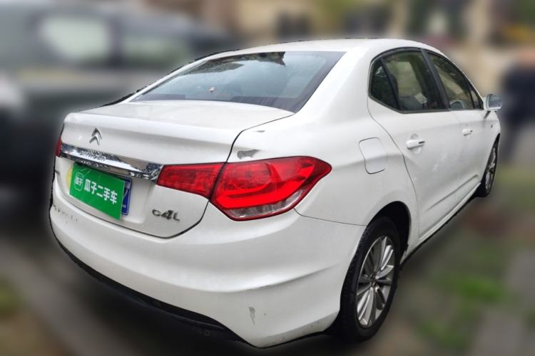 Used Citroen C4L 2014 1.8L Intelligent Drive Automatic Dynamic Model Rear Right 45 Deg