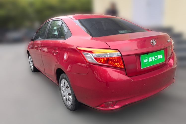 Used Toyota Vios 2014 1.5L Automatic ZhiZhen Edition Rear Left 45 Deg