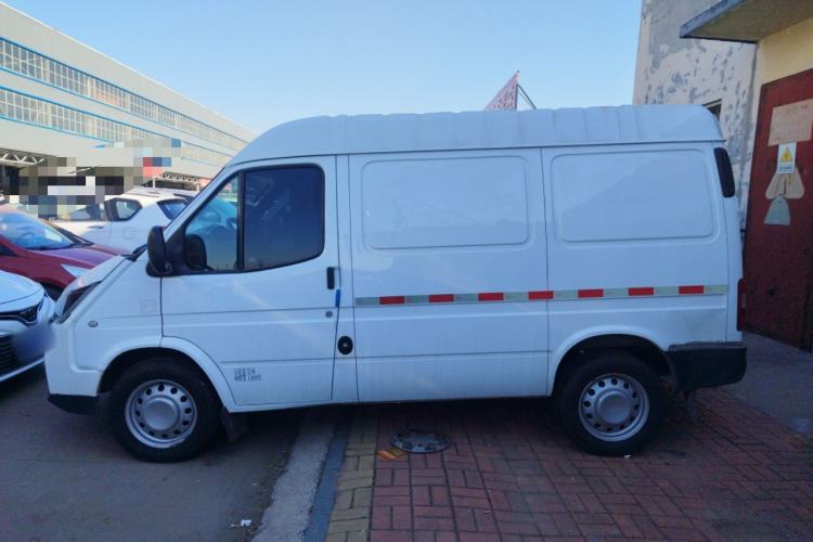 Used JMC Transit 2021 2.8T Space King Standard Version Short Wheelbase Mid-Height Roof 3-Seater Diesel Euro VI JX493 Left Side