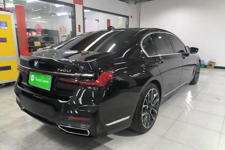 Used BMW 7 Series 2021 740Li Leading Model M Sport Package Rear Right 45 Deg