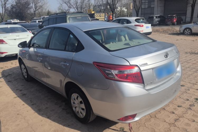 Used Toyota Vios 2014 1.3L Manual Xiang Edition Rear Left 45 Deg