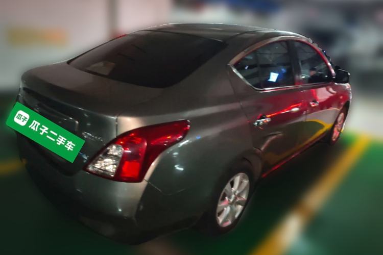 Used Nissan Sunny 2011 1.5XL CVT Luxury Edition Rear Right 45 Deg