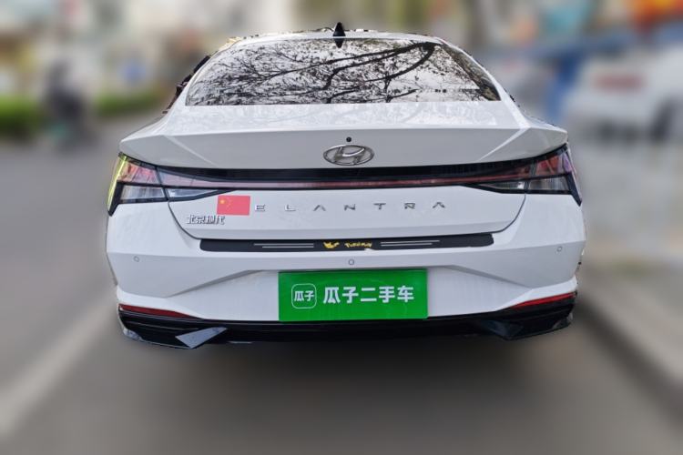 Used Hyundai Elantra 2022 1.5L CVT LUX Prestige Edition Rear