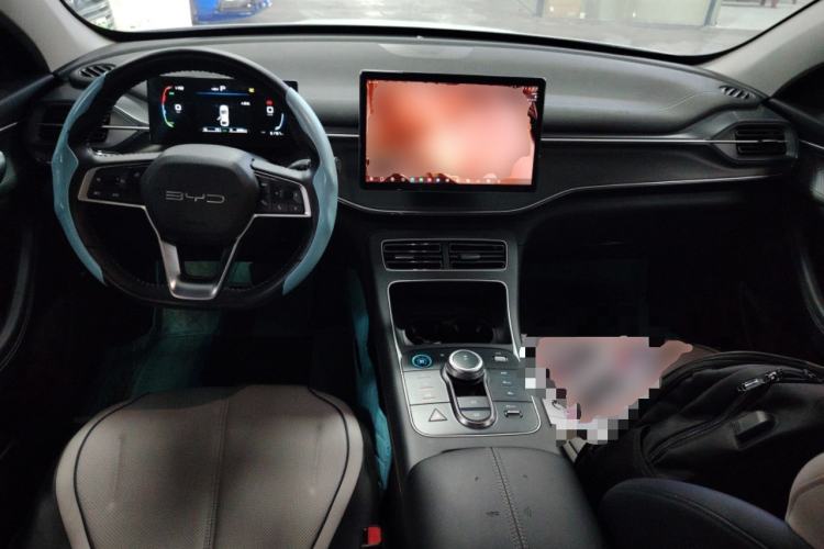 Used BYD Destroyer 05 2023 Champion Edition DM-i 55KM Luxury Model Center Console