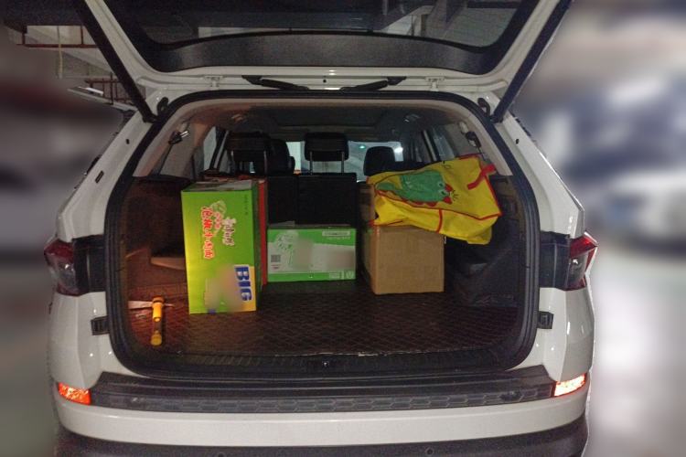 Used Skoda Kodiaq 2018 Restyled TSI330 7-Seater Two-Wheel Drive Luxury Enjoyment Edition Trunk