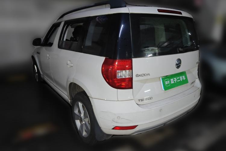 Used Skoda Yeti 2017 TSI280 DSG Advanced Edition Rear Left 45 Deg