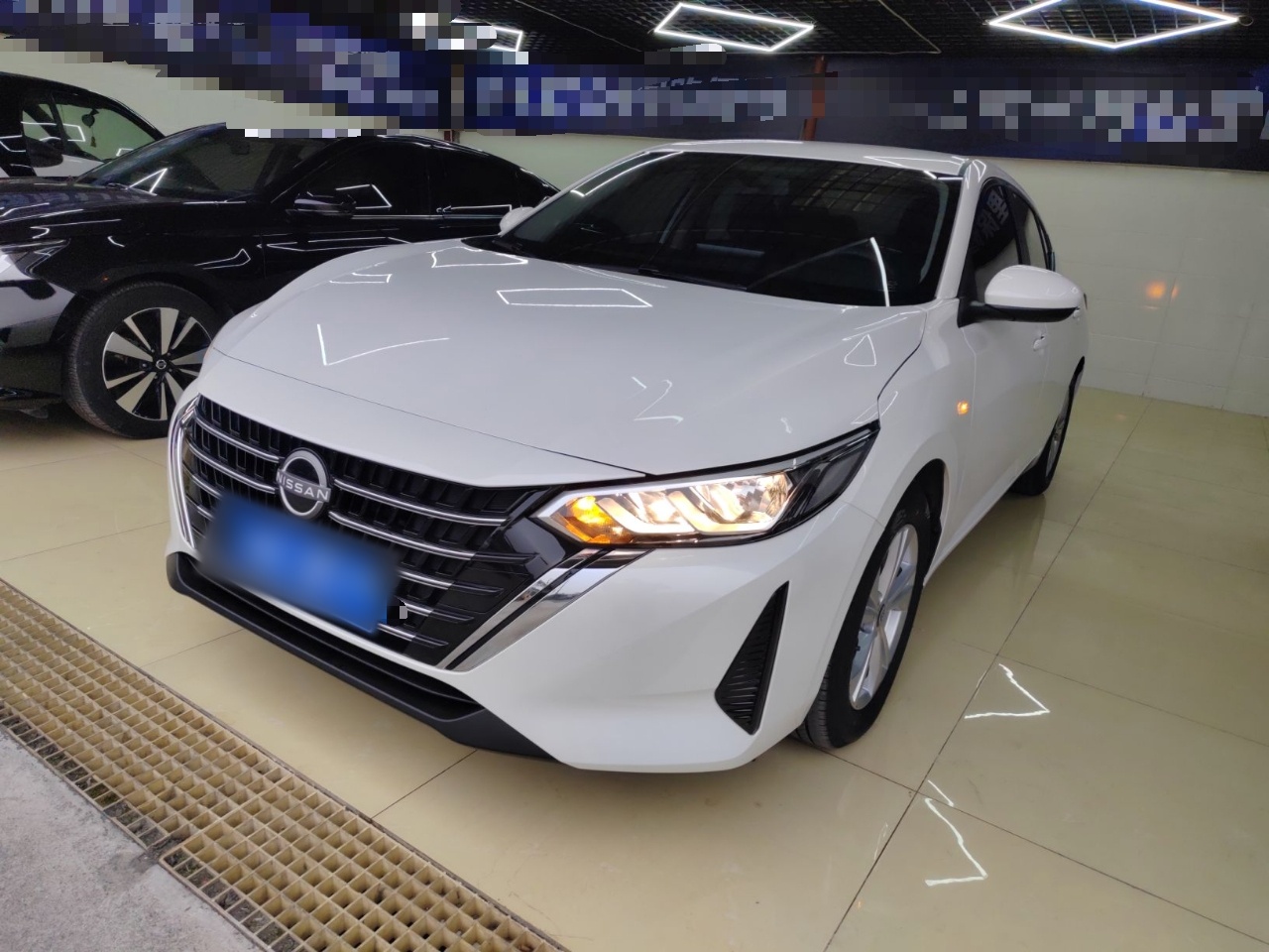 تحت مقدمة السيارة