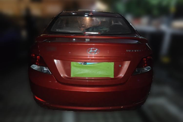 Used Hyundai Verna (older generation) 2010 Sedan 1.4L Manual Standard GL Model Rear