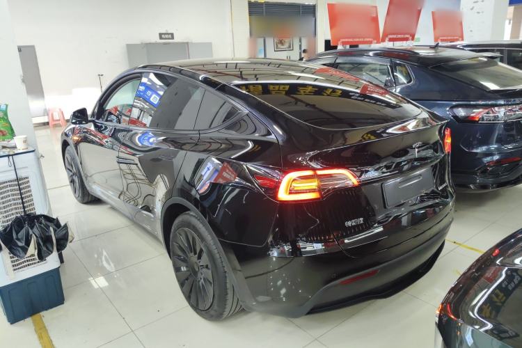 Used Tesla Model Y 2022 Revised Version Rear-Wheel Drive Rear Left 45 Deg