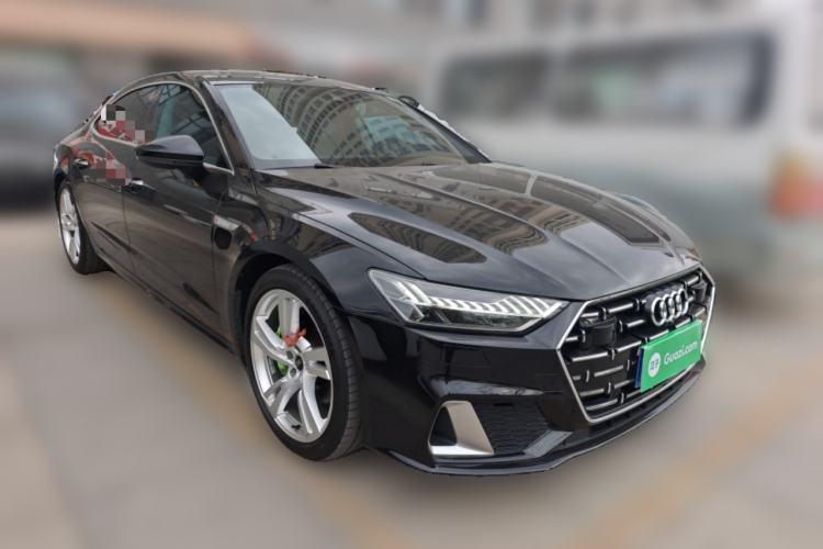 Used Audi A7L 2022 45 TFSI S-line Dream-Building Edition Front Right 45 Deg