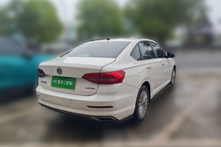 Used Volkswagen Lavida 2019 1.5L Automatic Comfort Edition China VI Standard Rear Right 45 Deg