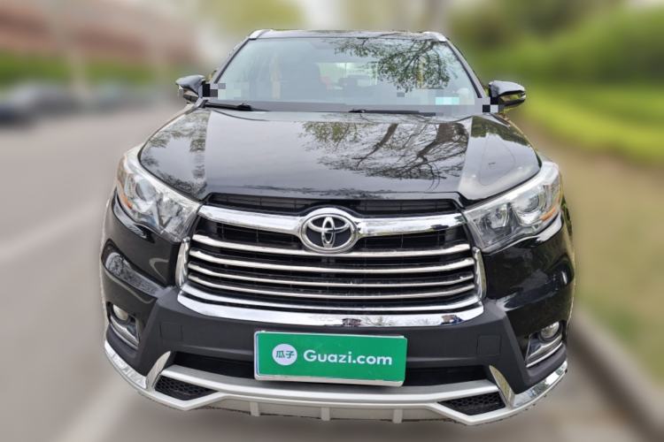 Used Toyota Highlander 2015 2.0T Four-Wheel Drive Luxury Edition 7-Seater Front